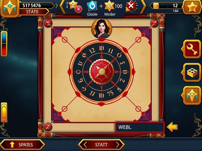 Carrom Strategy Diagram