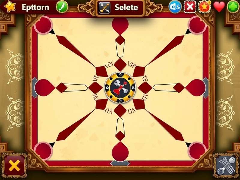 Carrom Turbo Gladiator Power Gameplay Screenshot